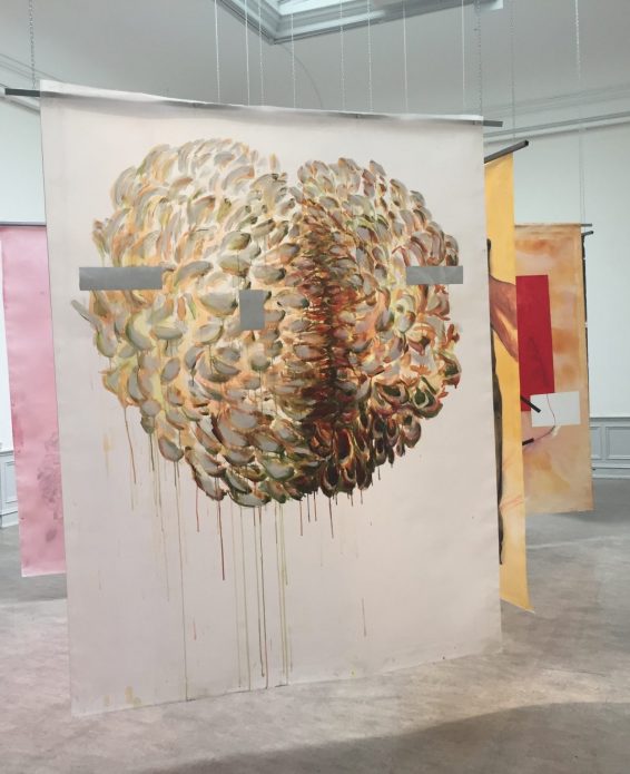 02.Installtion, %22Un Chant Ecarlate%22, 2019 Installation "Un Chant Ecarlate", 2019, Konstakademien, Stockholm. Photo: Vanessa Fristedt