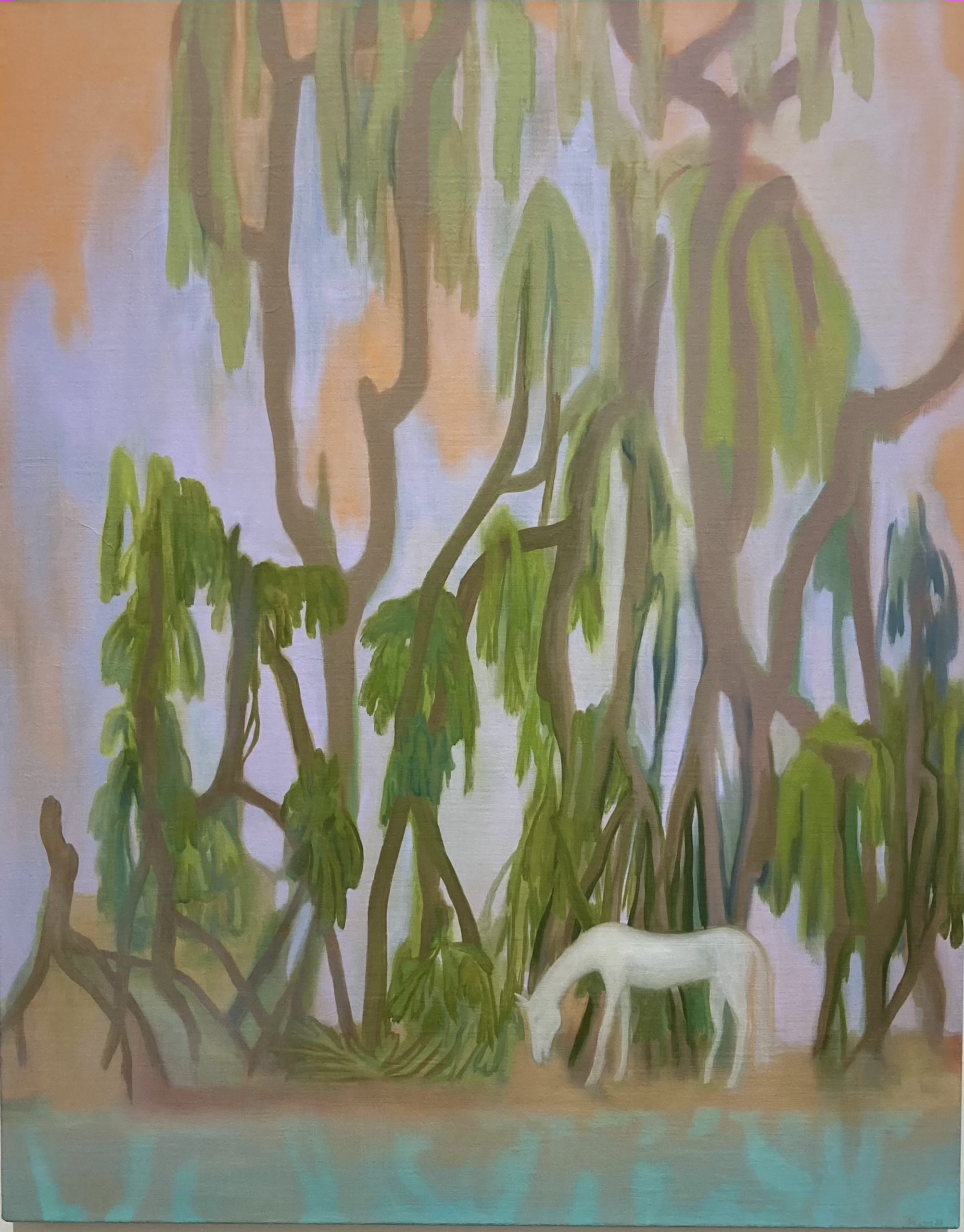 Martin Solymar, "Cabaillo Veijo (Old Horse)", 2020
oil on canvas, 95 x 75 cm
