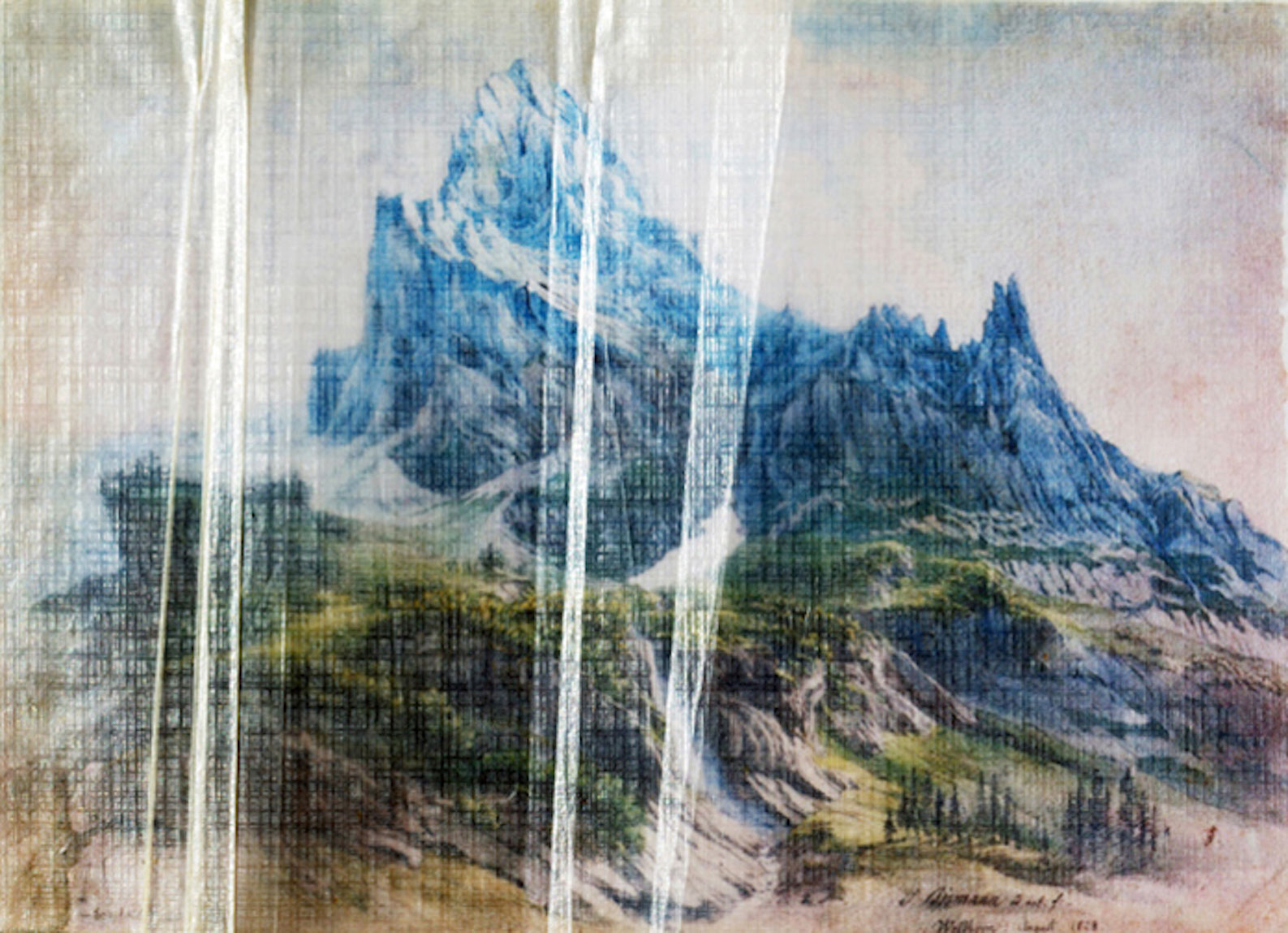 Jorma Puranen, "Landscapes in Full Color 2 (Birmann)", 2012, digital c-print, diasec, wooden frame, 149 x 187 cm, (ed 6)