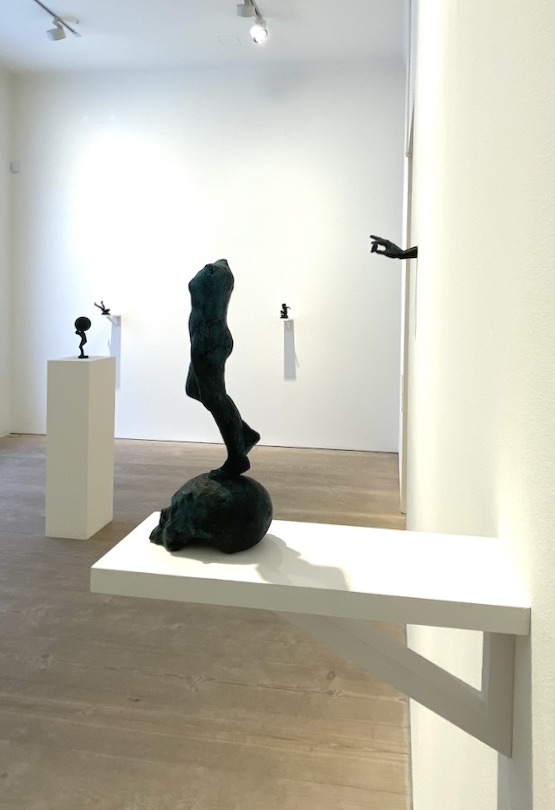 Installation view: "Asterism", Galleri Flach, 2024.