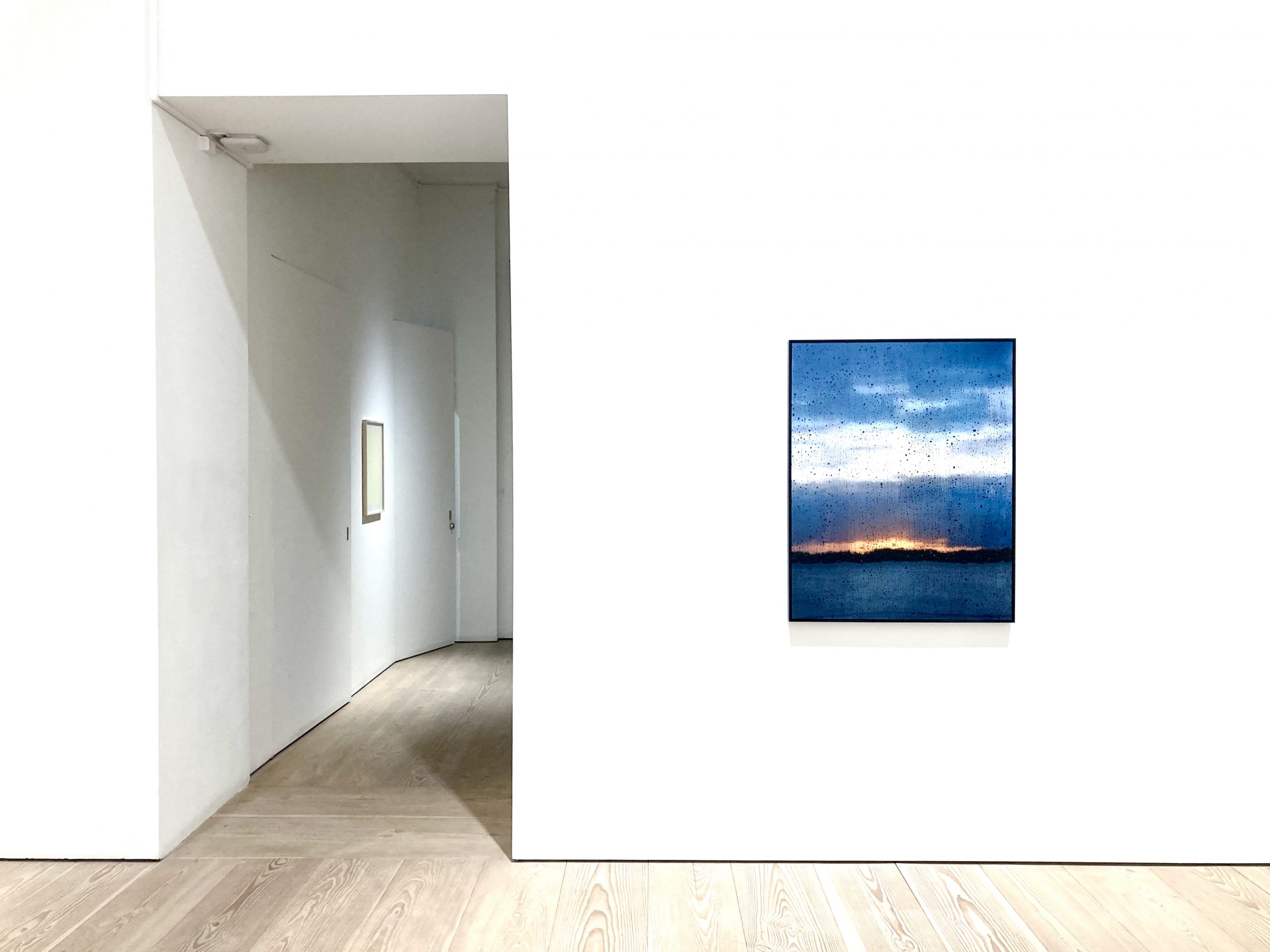Jorma Puranen, "Seascapes after rain I", 2021. Pigment print, diasec, wooden frame. 102x81 cm