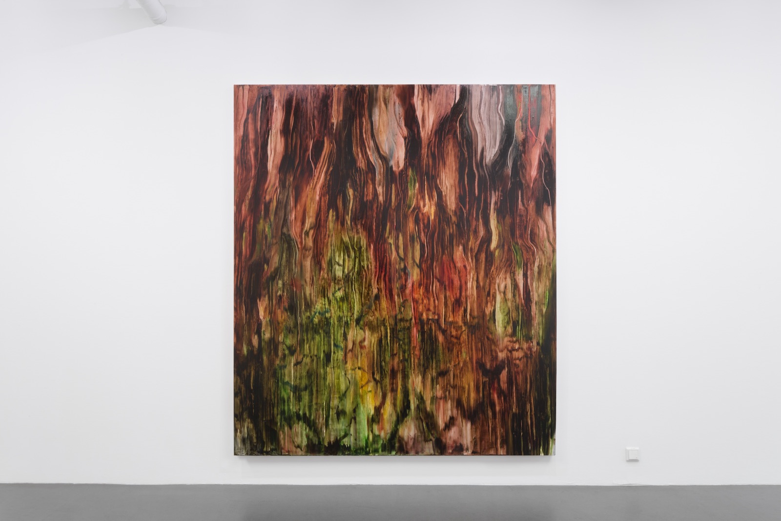 Acid Rain, 201, oil on canvas, 230 x 196 cm
