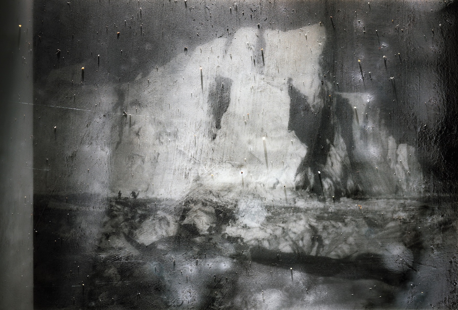 MELTING PARADE-ICE, 2019, 60 x 88,5, archival pigment print, frame