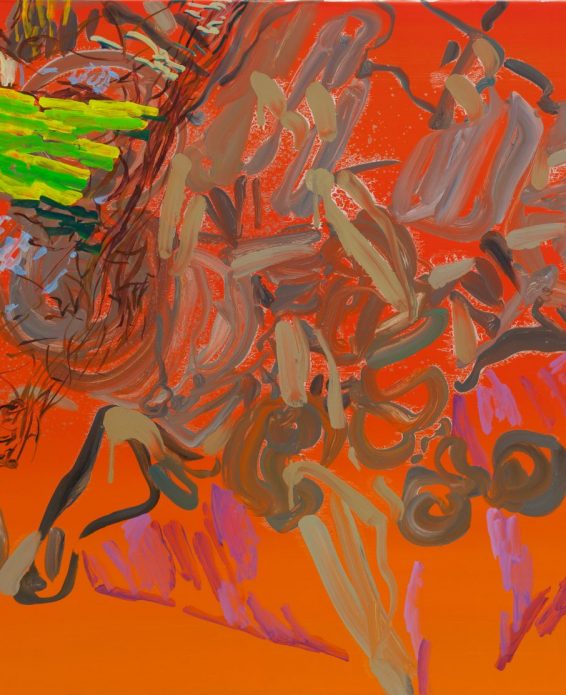 _MG_1727 Henrik Eriksson, Untitled, Oil on Aluminium, (detail), 2019