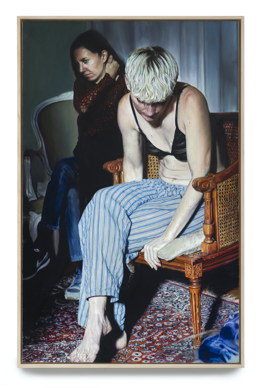 Niklas Holmgren: "YL", 2020. Oil on canvas, 117 x 97 cm